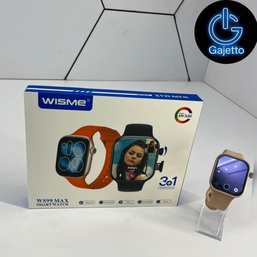 ساعت هوشمند سیم کارتخور و اندرویدی Wisme WS99 Max با نمایشگر Super AMOLED، حافظه 128 گیگ، دوربین کشویی HD و رجیستری دائمی