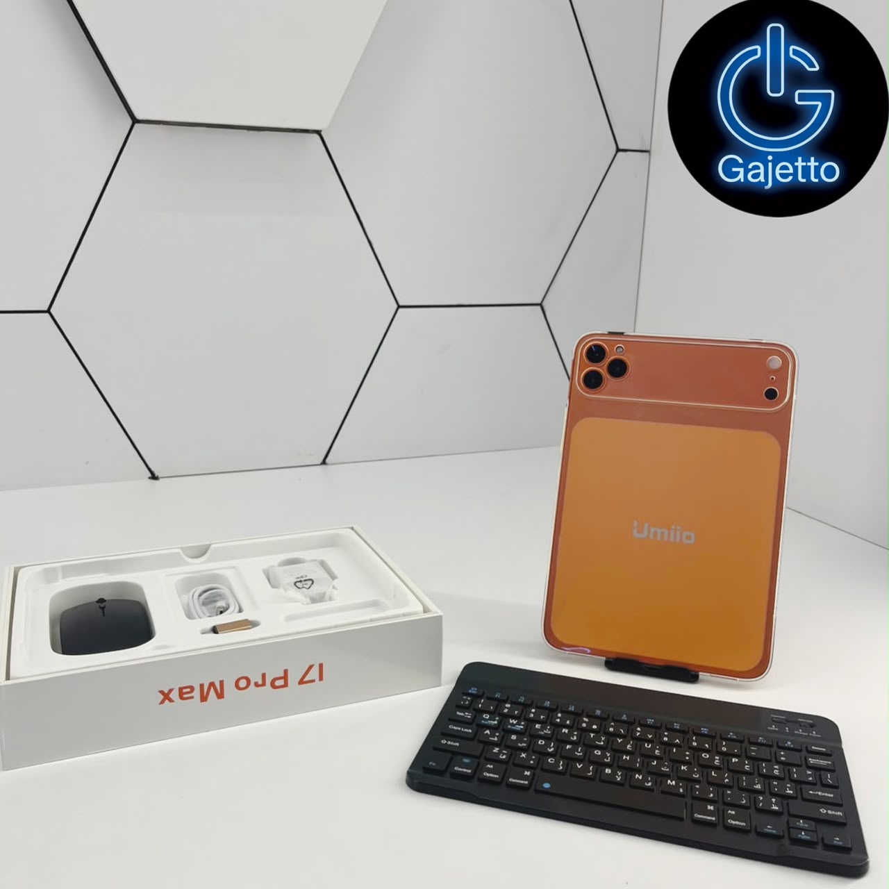 تبلت Umiio i17 Pro Max | صفحه‌نمایش 10.1 اینچ، رم 16GB، حافظه 1TB و Android 15