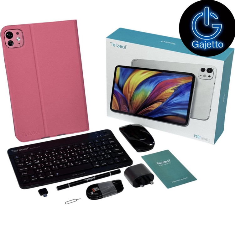تبلت Telzeal P201 | صفحه 11 اینچ، رم 4GB، حافظه 32GB و باتری 10000mAh و رجیستری دائمی